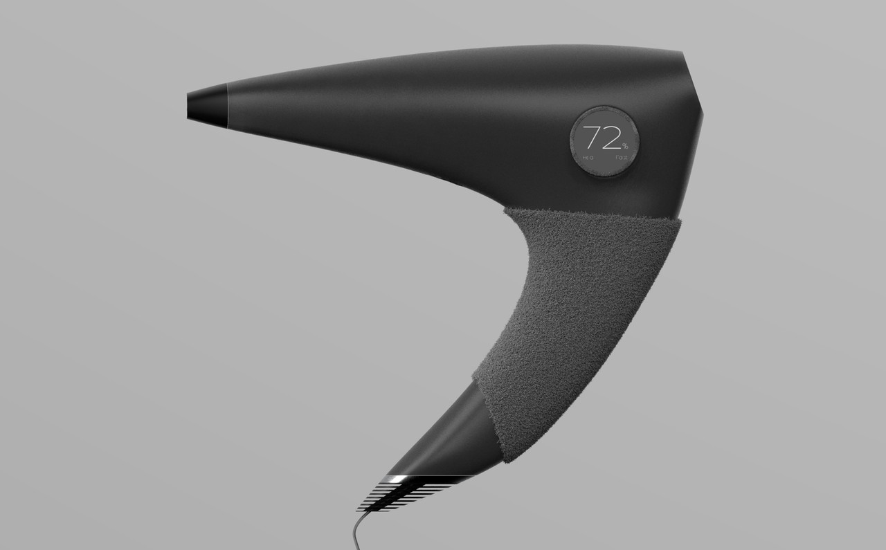 Hair Dryer Concept — Product Design by RenForm Stockholm Design Studio, image 2