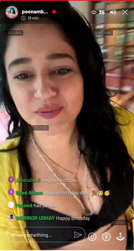 Poonam Bajwa Videocall Leaked
