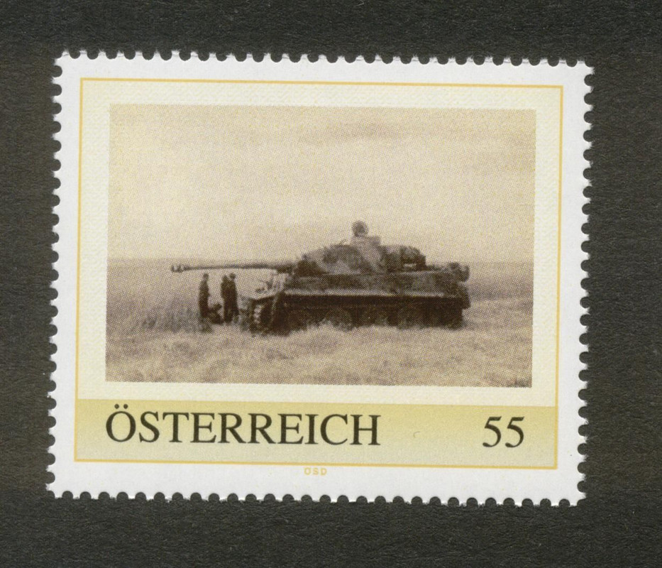 Österreich, personalisierte Briefmarke  deutsche