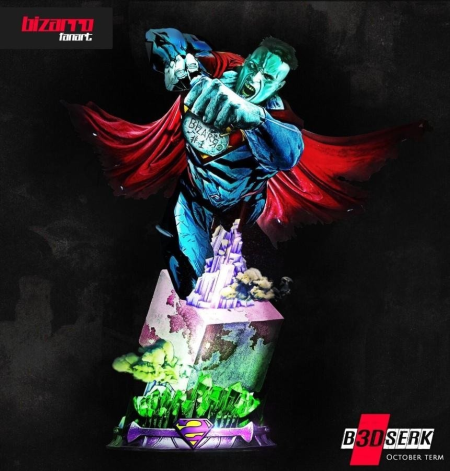 B3DSERK – Bizarro Statue – 3D Print Model