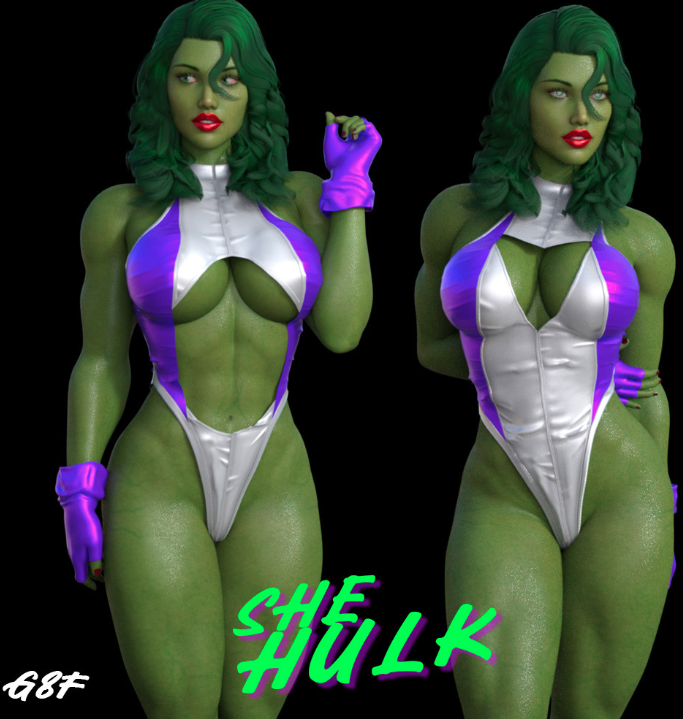 She Hulk With Costume G9 F G8 1 G8 F