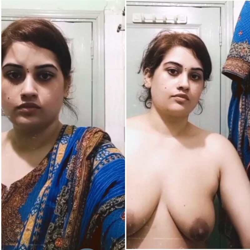 Indian chubby bhabhi in bathroom