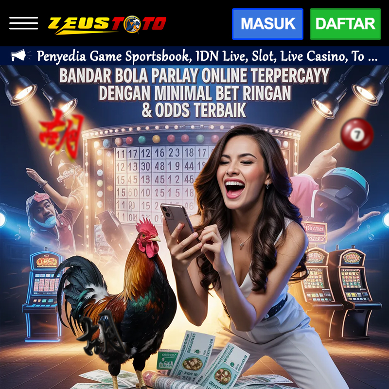 CMD368: Bandar Bola Parlay Online Terpercaya dengan Minimal Bet Ringan & Odds Terbaik image 1