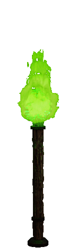 Deco-Short-Torch-Green