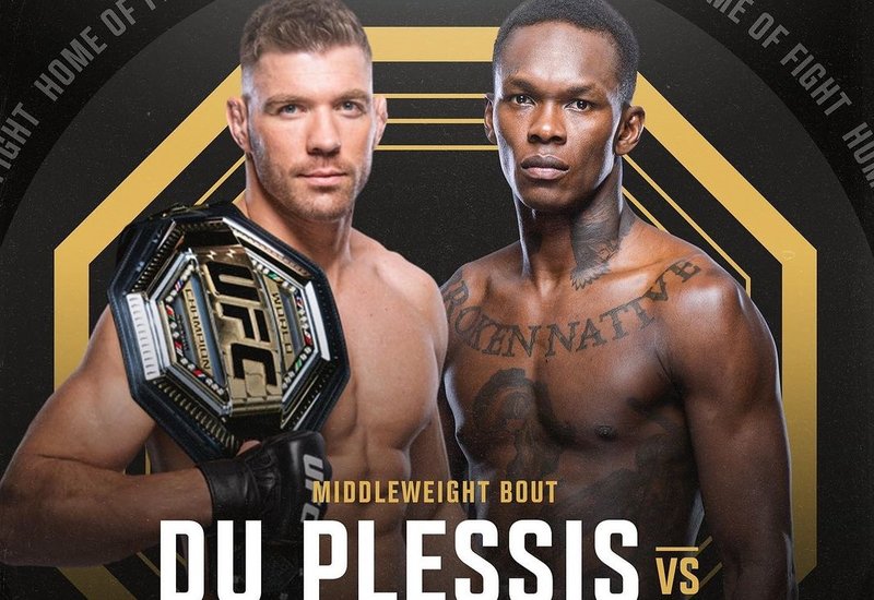 Дрикус Дю Плесис срещу Израел Адесаня на UFC 305