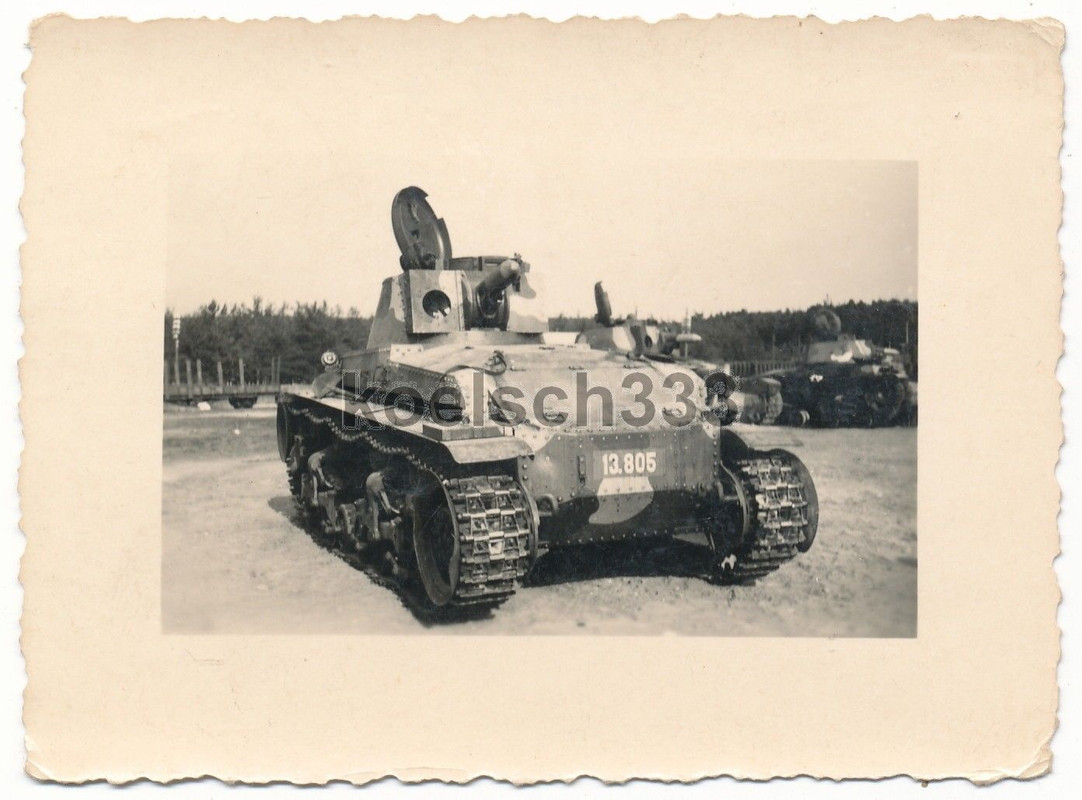 tschechische Skoda CKD Panzer 35(t) Wehrmacht Be