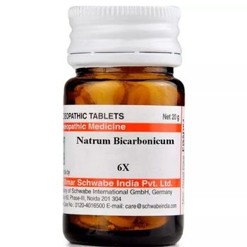 Willmar Schwabe India Natrum Bicarbonicum 6X (20g)