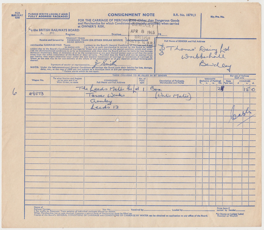 Bewdley Consignment Notes (12)