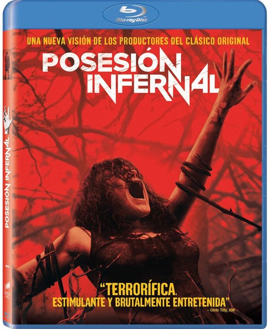 Portada - Posesión Infernal (Evil Deat) [Full BluRay 1080p][Cast/Ing/Ita/Cat][Sub:Varios][Terror][2013]