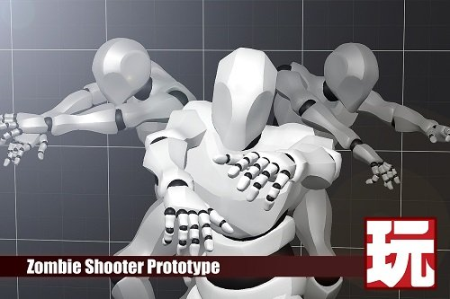 Unity Asset - Zombie Shooter Prototype v1.5 for Playmaker v1.5.2