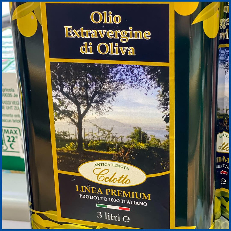 Latta olio EVO produzione propria