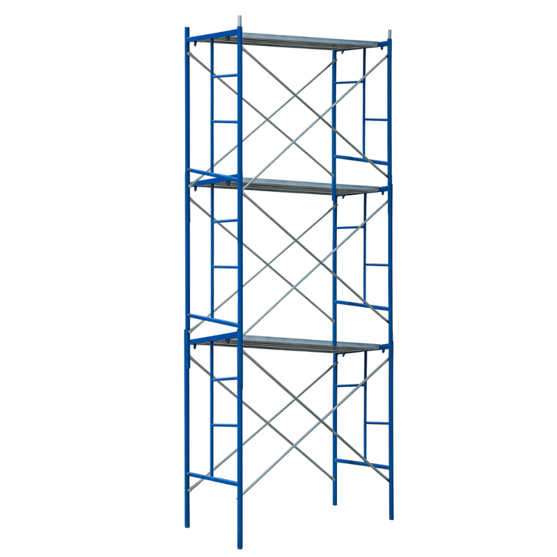 Stahl Baugerüst Blau 1700 mm