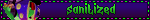 sanitized