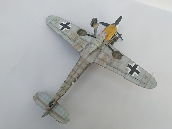 Bf-109G-6 Kirschner, Trumpeter1/32 i Mistercraft 1/72 IMG-20210707-195803