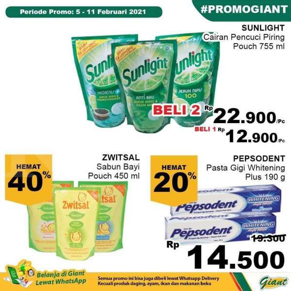 Katalog Promo Weekday GIANT 5-11 Februari 2021
