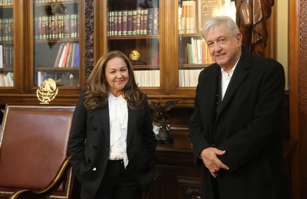 AMLO rechaza dichos de Sanjuana sobre supuestos sobornos a campaña de Sheinbaum