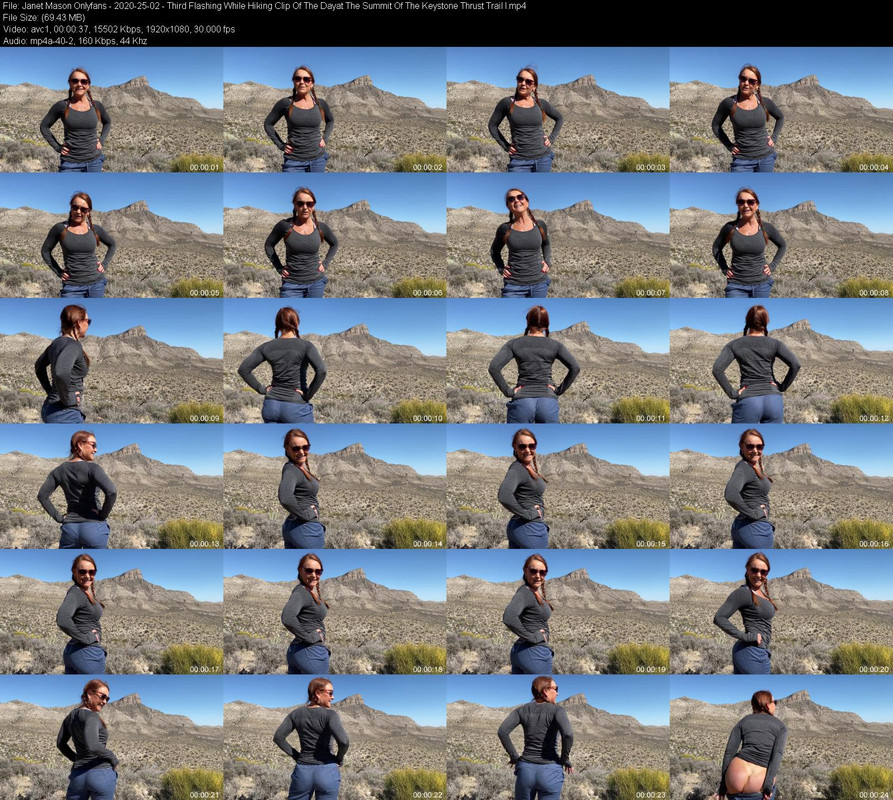 Janet Mason Onlyfans 2020 25 02 Third Flashing While Hiking — Postimages