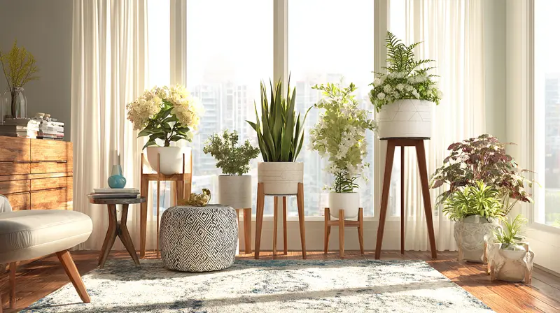 кашпо для цветов на ножках