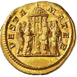 Glosario de monedas romanas. MATER, ----. 22
