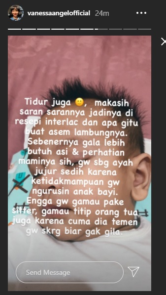 Curhat Bibi Ardiansyah soal sang anak