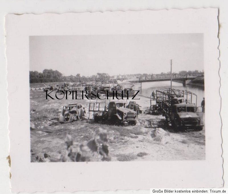 Frankreich Dünkirchen Beute Kfz Panzer Hafen Sta