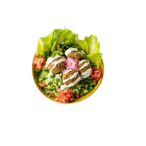 ensalada falafel