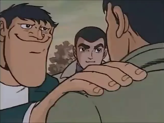 Meme of anime guy putting hand on shoulder