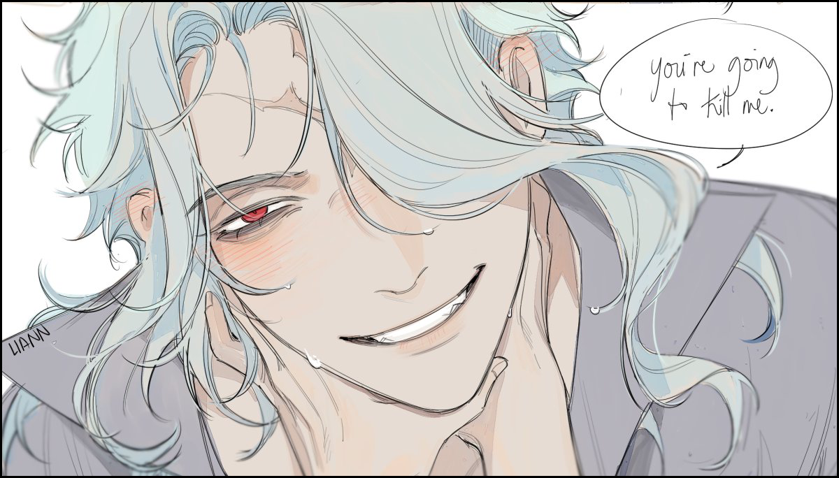 dottother art by @chiiann. "...you're going to kill me." dottother art by @chiiann. "...you're going to kill me."