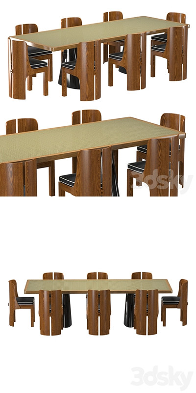 N 341 - 172 DINING CHAIR TABLE BY RUEMMLER