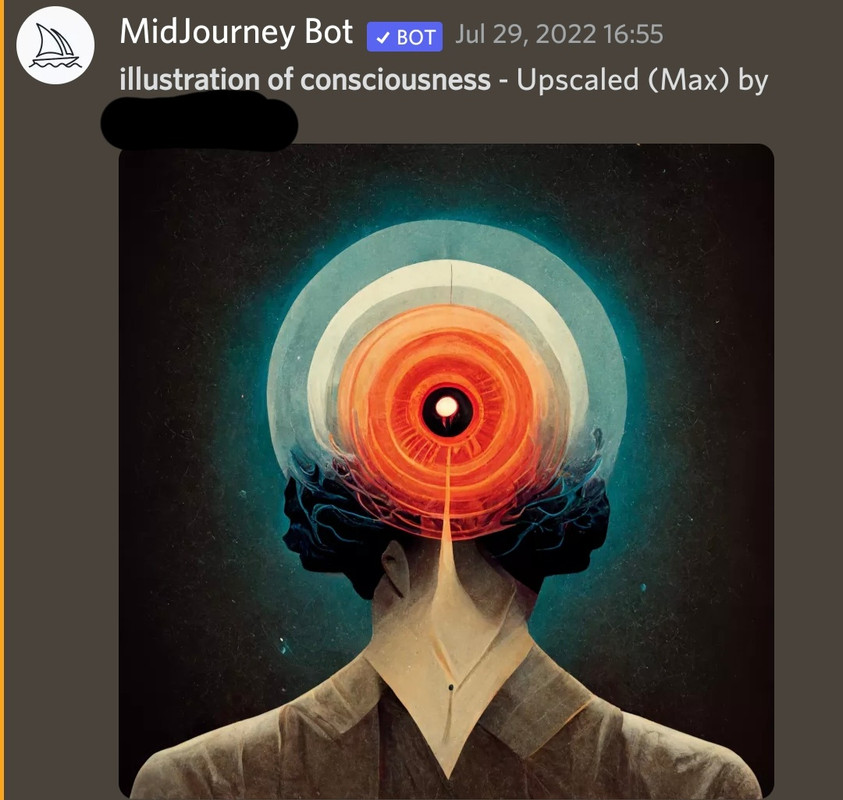 Illustration of consciousness