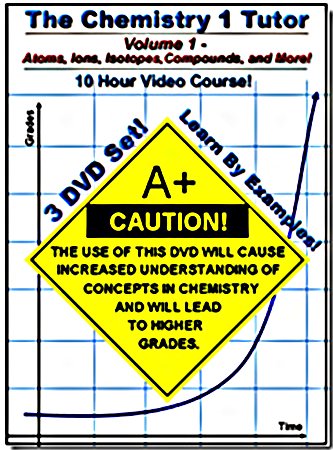 The Chemistry 1 Tutor: Volume 1