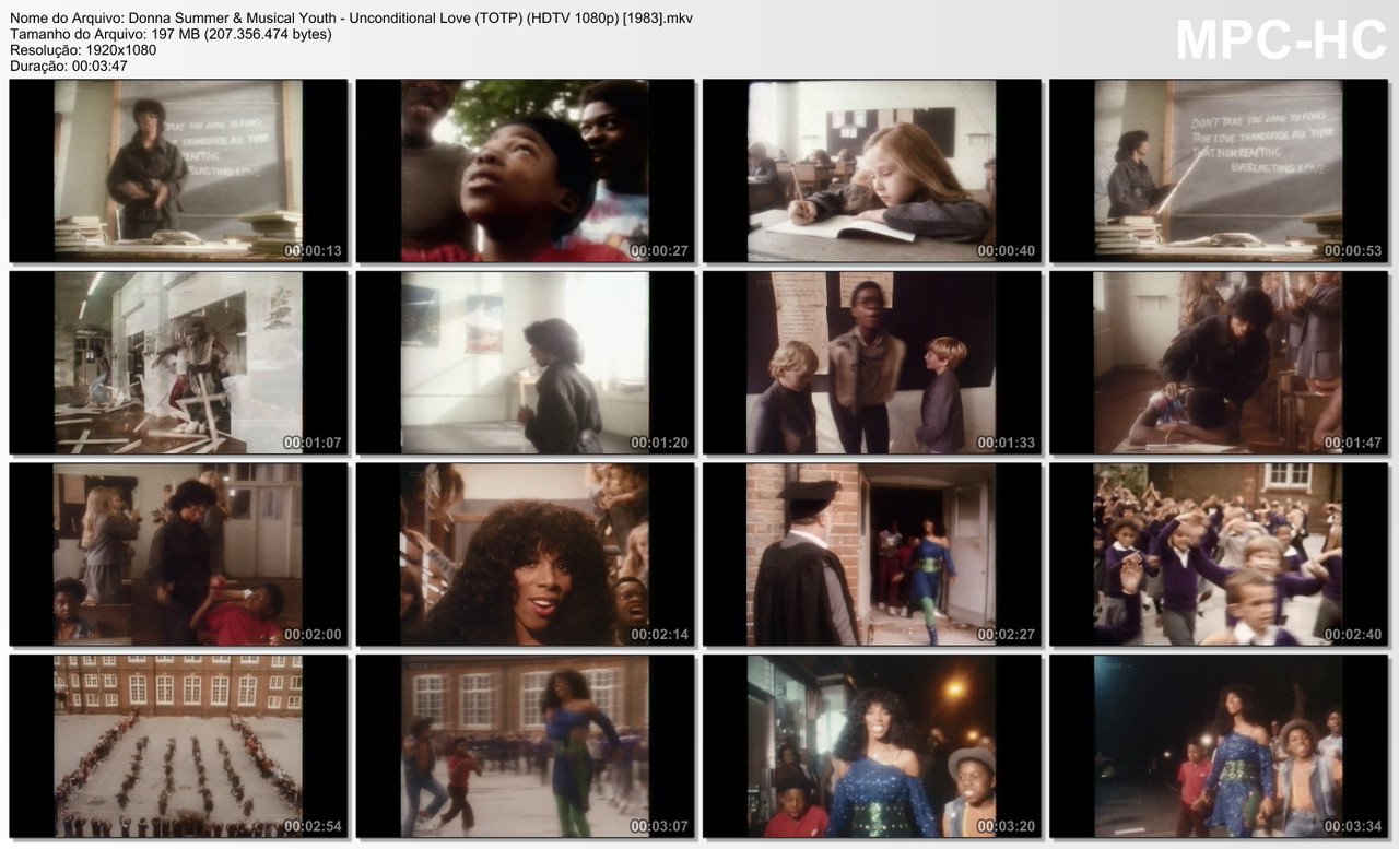 Donna Summer & Musical Youth - Unconditional Love (TOTP Promo) (HDTV 1080p) [03.11.1983]