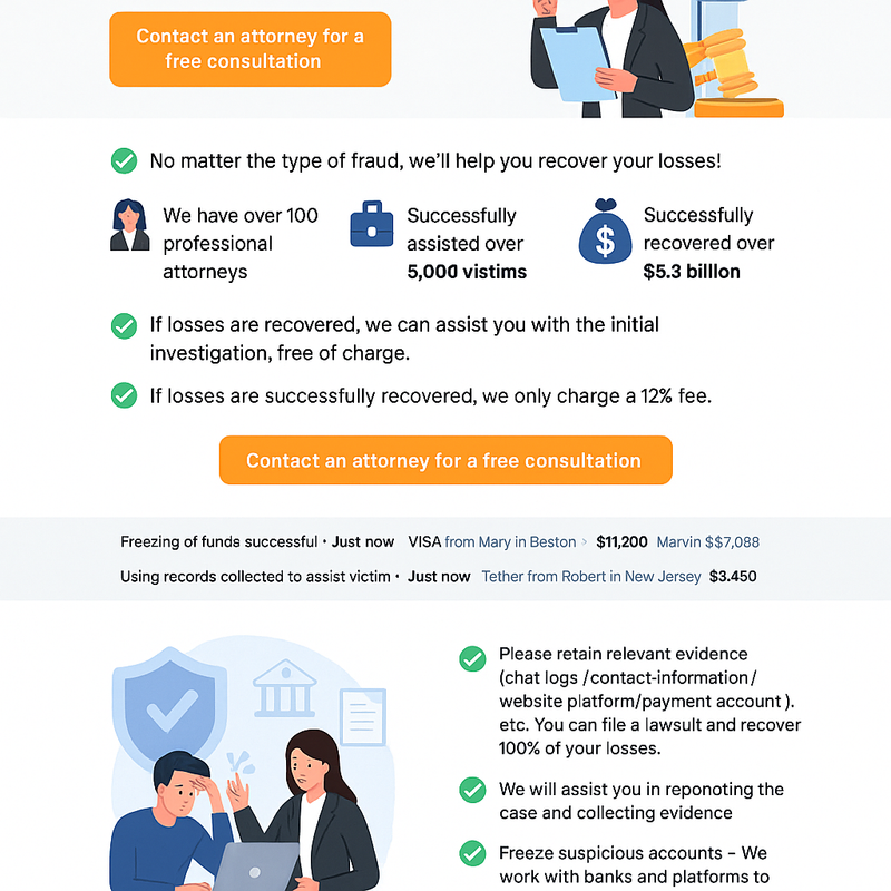 Legal Help for Online Fraud