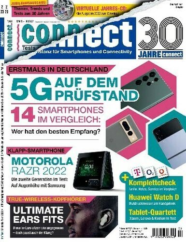 Cover: Connect Magazin für Telekommunikation Februar No 02 2023