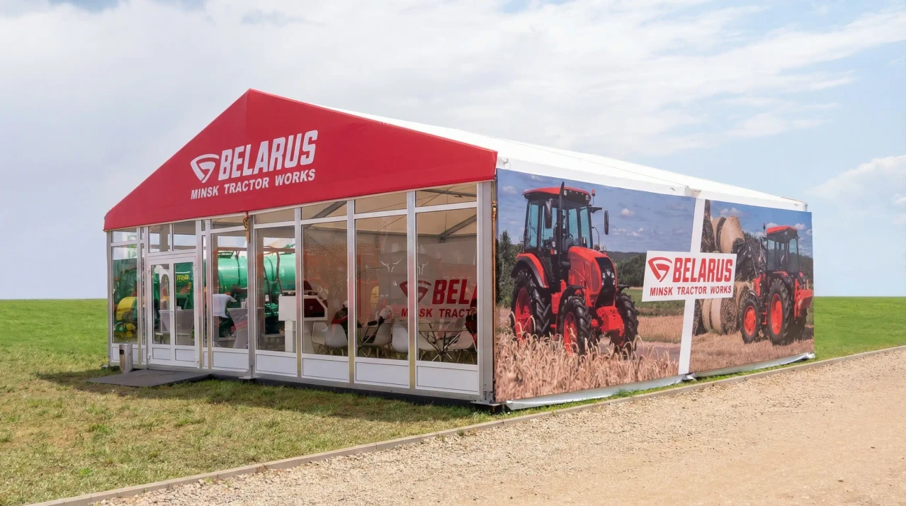 Шатер двухскатный 10х10 метров