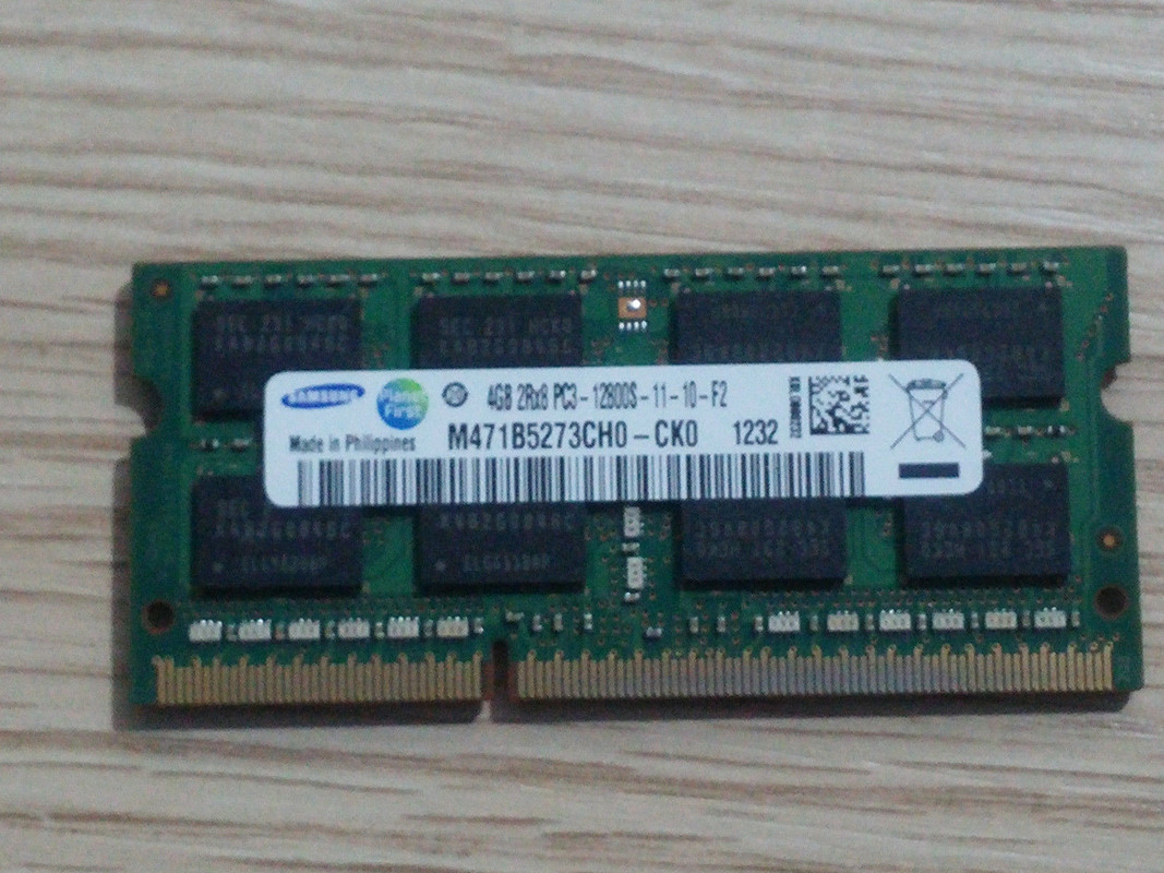 4GB DDR3 - 2