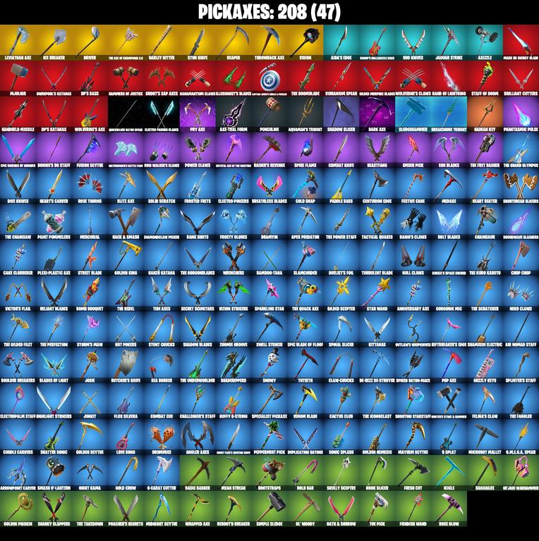 pickaxes comp