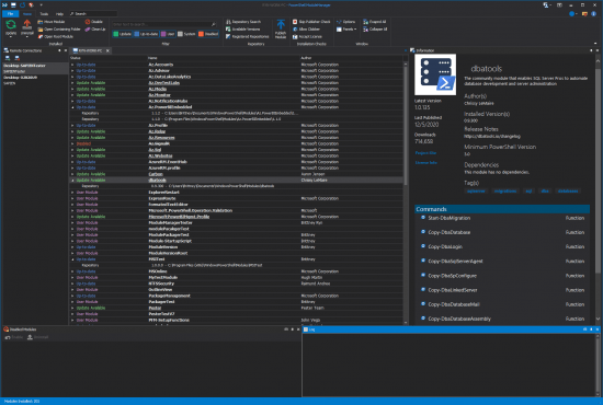 SAPIEN PowerShell ModuleManager 2022 v1.2.15 (x64)