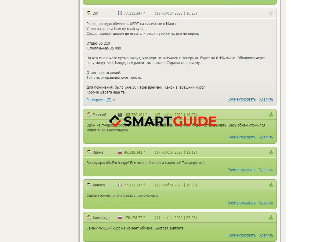 AlfaExchange Отзыв