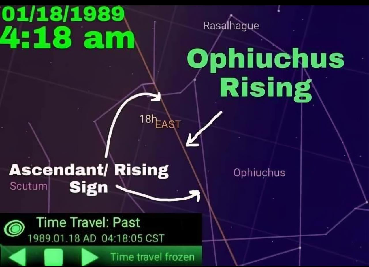 Sky Map settings step 1