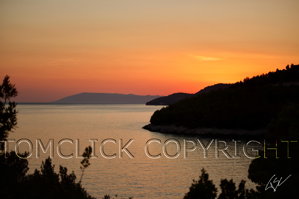 Paysage de Croatie