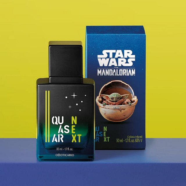 Quasar Next Colônia Star Wars The Mandalorian 50ml