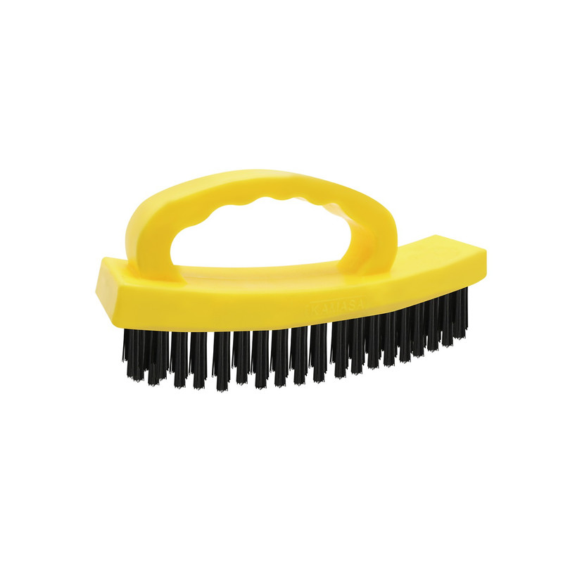 ESCOBILLA DE FIERRO M. PLASTICA 6X15 KAMASA