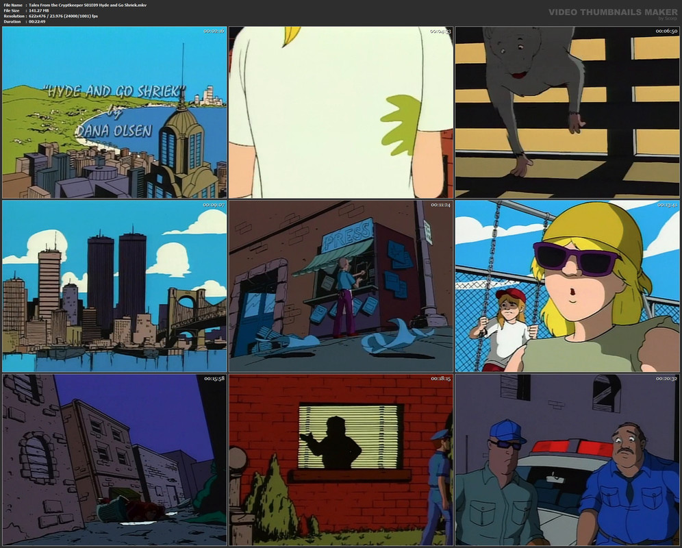 Tales From the Cryptkeeper S01E09 Hyde and Go Shriek.mkv