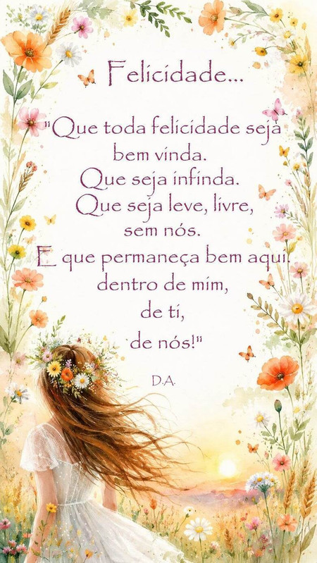Felicidade...