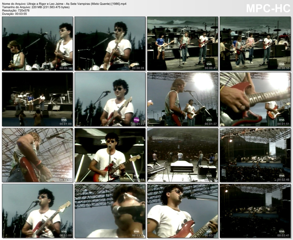 Ultraje a Rigor e Leo Jaime - As Sete Vampiras (Mixto Quente) [1986]