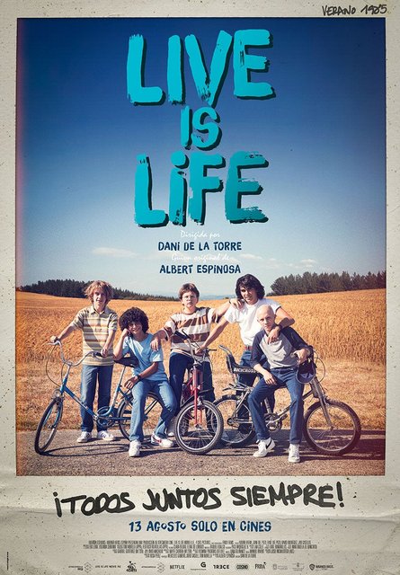 “LIVE IS LIFE”, DE DANI DE LA TORRE, APLAZA SU FECHA DE ESTRENO A 2022 CON DÍA POR DETERMINAR