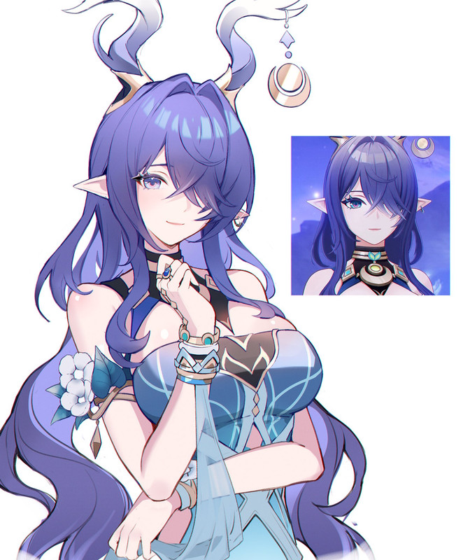 __lauma_genshin_impact_drawn_by_minzu_u__73af2e6c714323a988ed4b2f849357b4