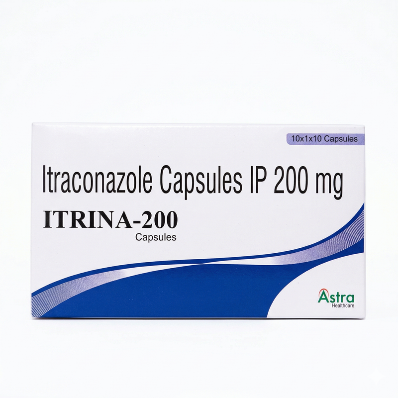 Itrina-200 Capsules IP: Itraconazole 200 mg for Fungal Infections