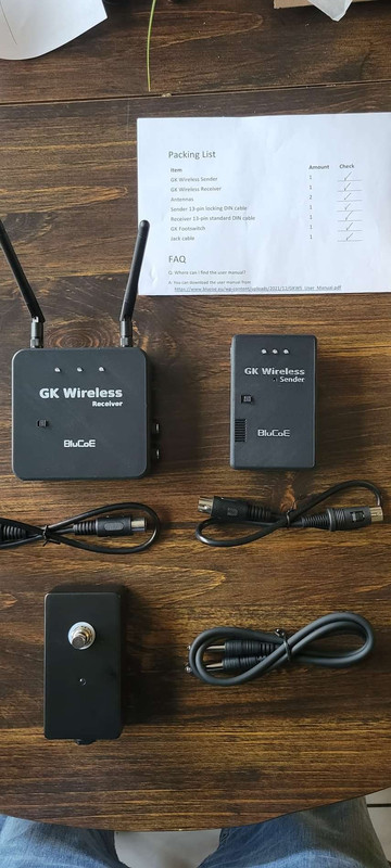 Is WIRELESS GK3 PICKUP possible? - Page 8